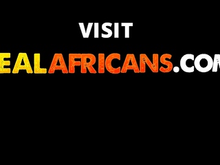 Beginner African Couple in Home made Leak