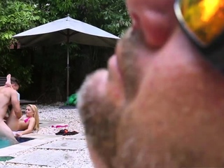 Celeb specific intercourse He pulls Riley inside to let her know