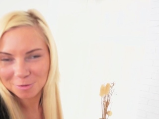 Cheerful brunette teen honey Rose will get handled good