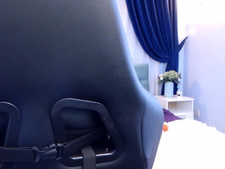 Hot blonde with huge boobs solo