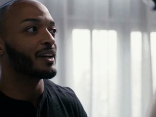 Busty blonde tranny babe Aubrey Kate tastes neighbors bbc