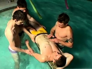 Celebrities teen gay sex 1st time Undie four-Way – Hot Tub