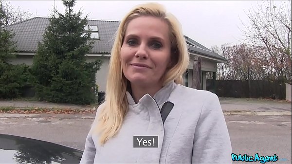Public Agent Blonde MILF with Significant Boobs Fucks a Stranger for Money