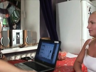 Romantic russian lady adores erected boner