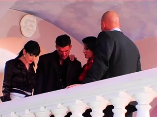 Sweethearts in heats pose while creating out in hot scenes