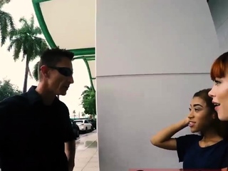 Neighbor bondage Attractive young girls, Alexa Nova and Kendall Wo