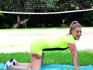 Peter’s huge creamy load squirted on Lolly Dames