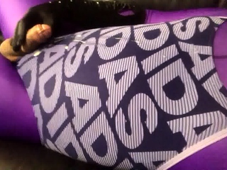 Purple Adidas Swimsuit Outfit