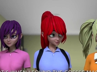 Student fucks bespectacled professor – 3D Hentai Cartoon