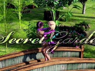 Major tits babe fucked by a blonde futa in a 3d animation