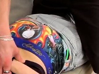 Boy in position for a spanking gay initially time A Properly