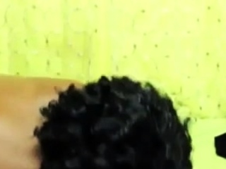 Hot Ebony dildoing her juicy pussy on webcam and loving it