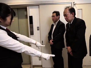 Huge tit asian MILF sucks a major cock POV