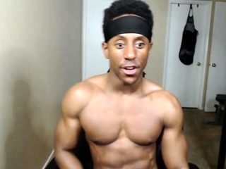 Jock gay muscle hunk jerking off