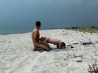 True public beach entertaining