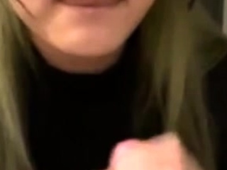 Beautiful Asian Tinder Date Sucking Cock For Cum