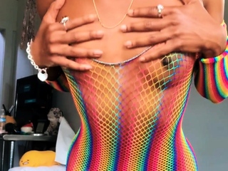 Hot Black Maid Does Some Webcam Black and Ebony