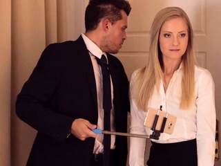 Hungarian fucks really hard in a kinky consolation threesome