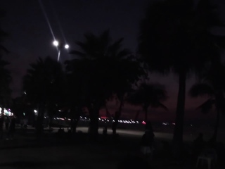 Great evening stroll and awesome handjob