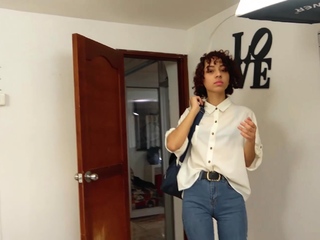 Petite Bohemian Arya Facial Immediately after Anal