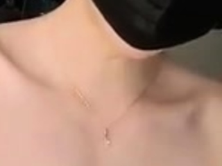 Close up POV of teen sucking cock