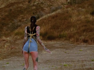 Hard domination with bondage and flogging for Rocky Emerson