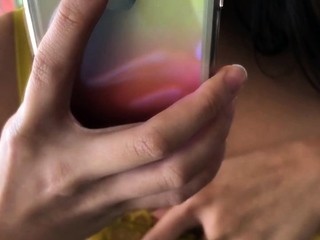 Japanese teen an himeno in black lingerie