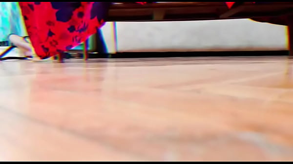 Mysterious amateur leather-clad girl