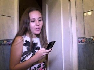 Amateur blonde barely legal Eva enjoys cuch licking