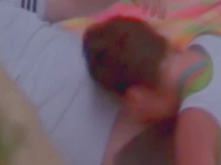 Auntie fucks on the beach while i watch