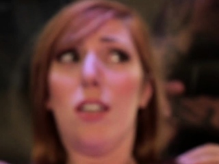 IR DP busty redhead MILF gangbanged by tough and rough guys