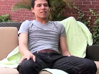 SOUTHERNSTROKES Latino Stud Leon Masturbates Big Dick Solo