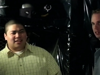 Guys surprised and totally busted in a dark fetish cave