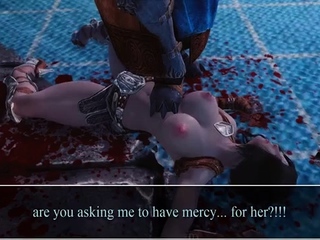 Hot 3D redhead licking a pussy while getting fucked