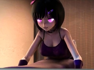 Kaat relieving herself with her new Breeding Mount