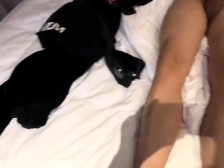 Brunette milf gaping ass drilled hardcore