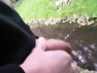 Pissing in the stream