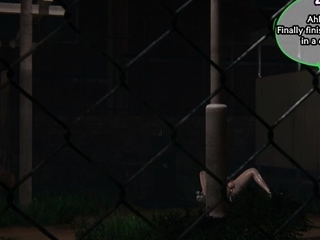 Boy slut getting gangbanged by futas on street