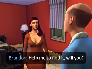 Foxy 3D Superwoman bounces up and down on a cock