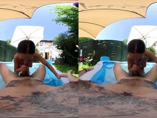 Tina Kay goes down to make you happy