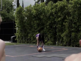 Trans basketball referee gets ass barebacked by players