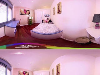 Hot school girl playing with cock!