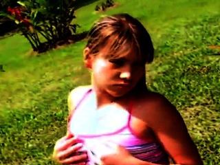 Little Bree masturbates