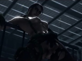 Two 3d cartoon cuties are ready for their bath