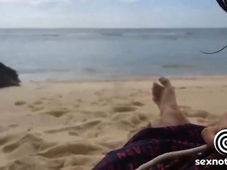 Asian Amateur Slut Sucks Off at the Beach You’re Salty