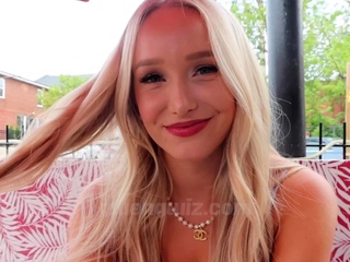 Fit blonde babe hardcore sex facial cumshot