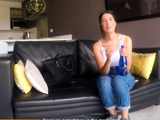 Innocent College Latina Used my Big Cock Agent