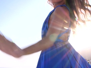 Passionate Italian babe made herself wet