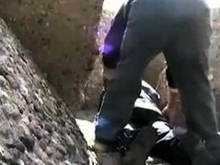 Sex in a cave by the Beach